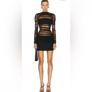 Christopher Esber Semblance Tulle Overlay Dress
